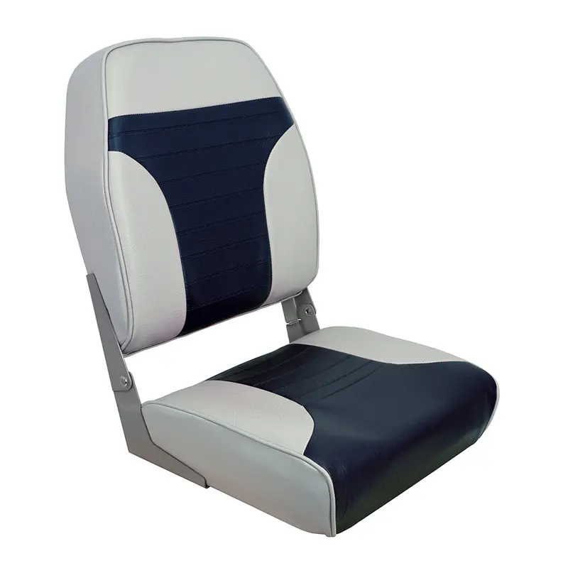 Springfield High Back Multi-Color Folding Seat - Blue/Grey [1040661] 1