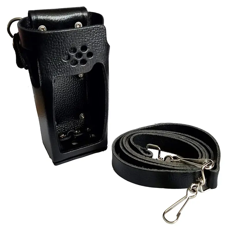 Standard Horizon Leather Case W/Belt Loop  Shoulder Strap [Shc-18] 1