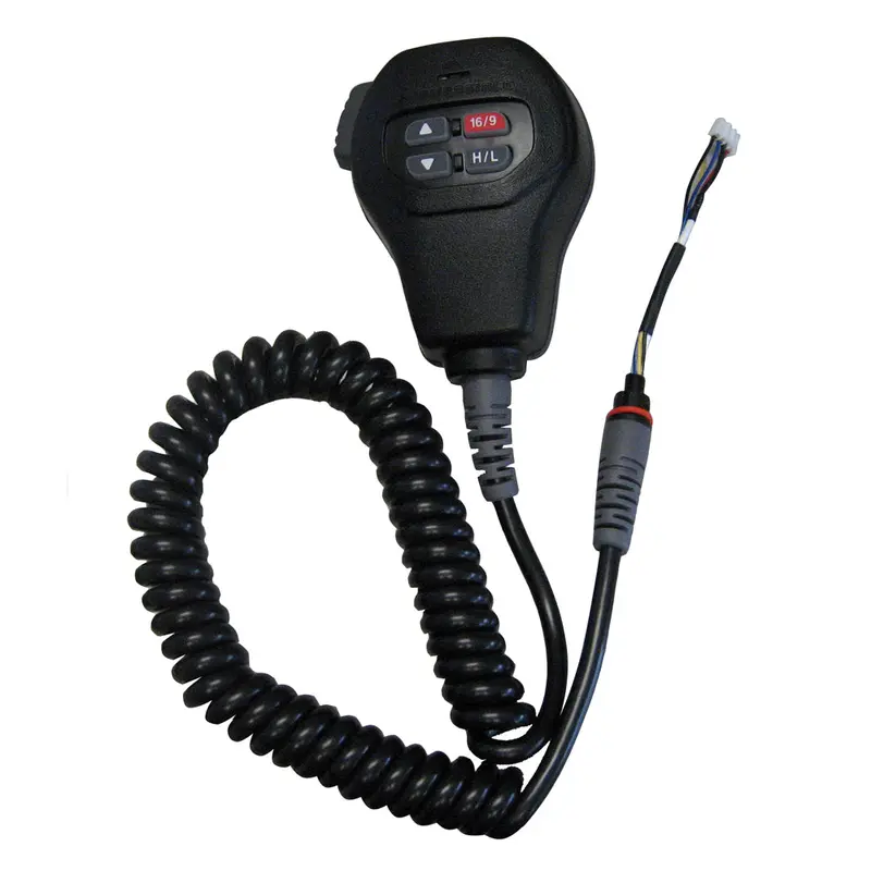 Standard Horizon Replacement Mic F/Gx1200, Gx1600  Gx1700 - Black [Cs2579402] 1