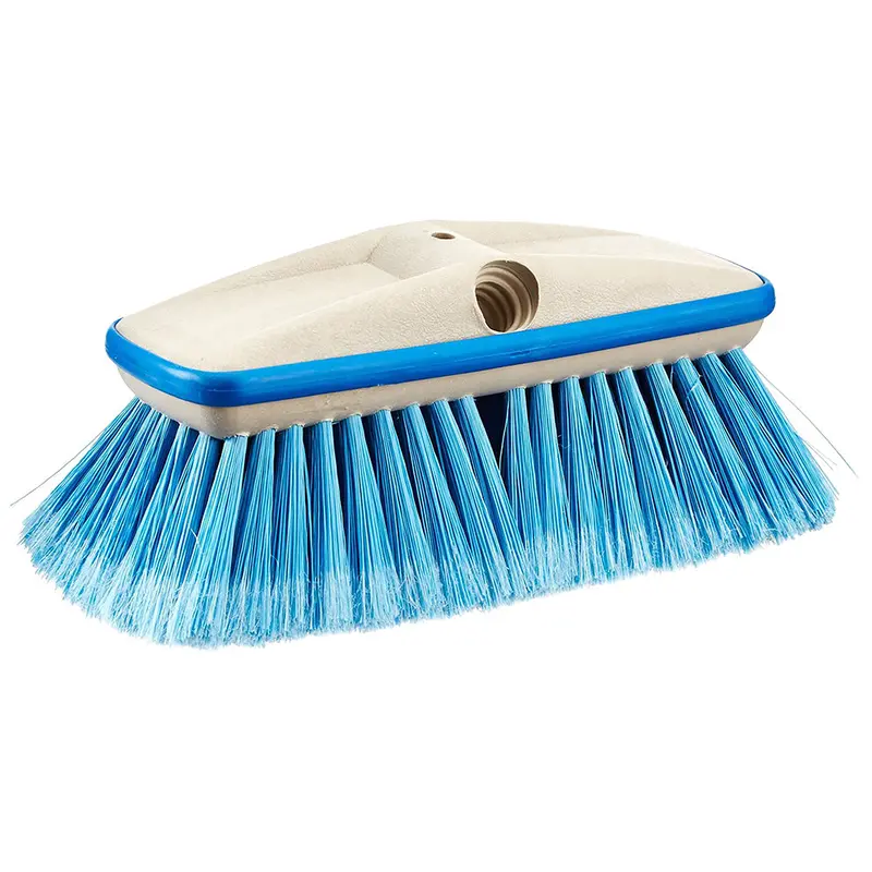 Star Brite Deluxe Medium Blue Wash 8" Brush Head W/Bumper - Dual Connections [40162] 1