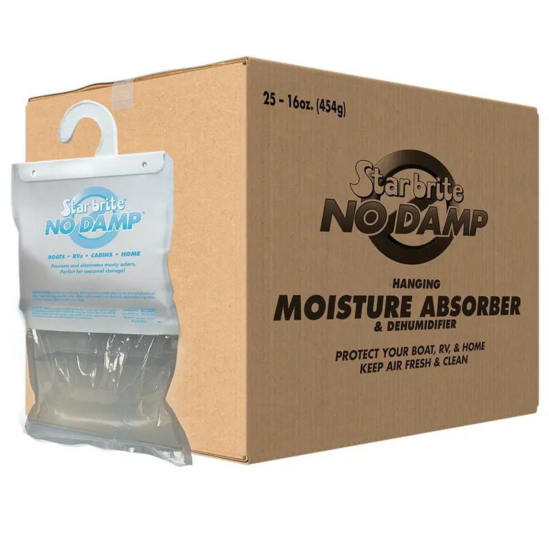 Star Brite No Damp Moisture Absorber  Dehumidifier Hanging Bag - 16 Oz *25 Pack [85472] 1