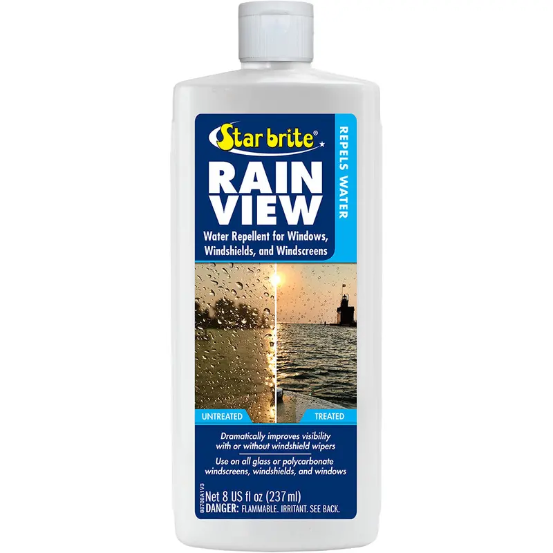 Star Brite Rain View - Rain Repellent F/Windshields  Windows - 8 Oz [88708] 1