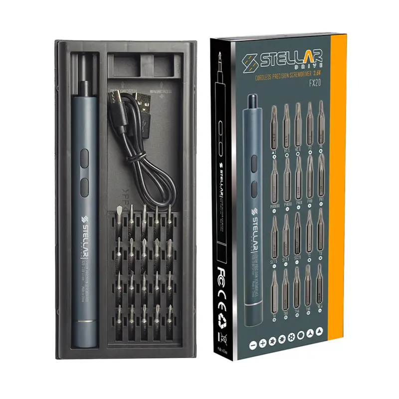 Stellar Drive Fx-20 Cordless Screwdriver Set 1
