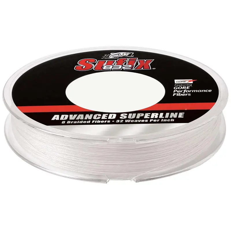 Sufix 832 Advanced Superline Braid - 10Lb - Ghost - 300 Yds [660-110Gh] 1