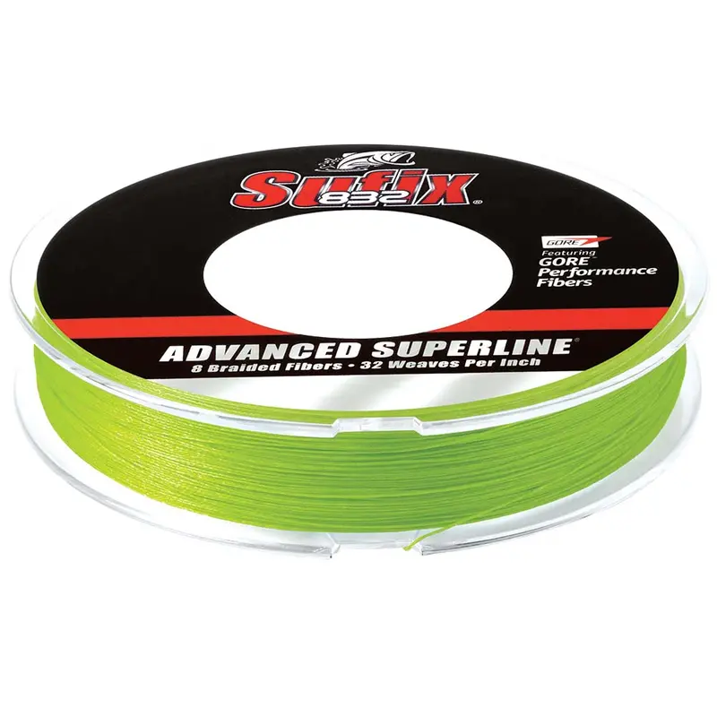 Sufix 832 Advanced Superline Braid - 15Lb - Neon Lime - 300 Yds [660-115L] 1