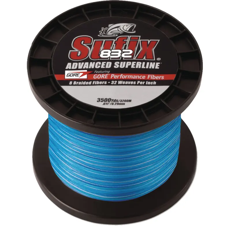 Sufix 832 Braid - 50Lb - Coastal Camo - 3500 Yds [660-450Cc] 1