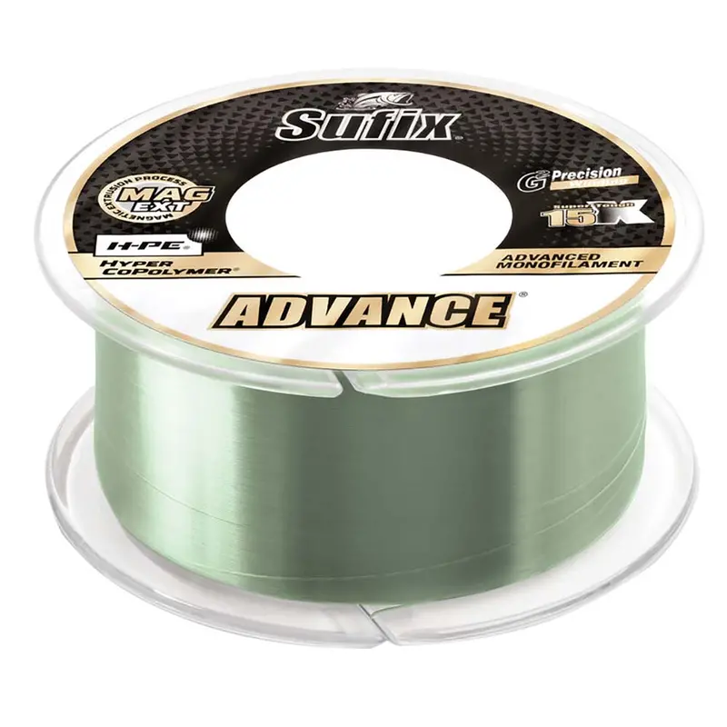 Sufix Advance Monofilament - 20Lb - Low-Vis Green - 330 Yds [604-120G] 1