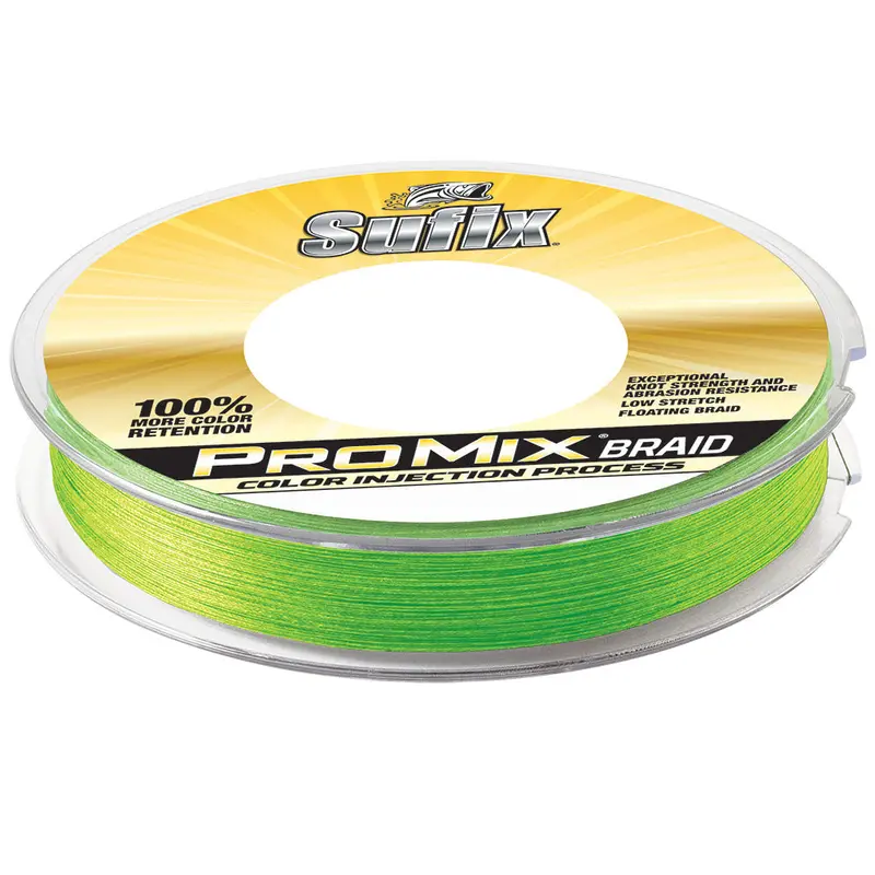 Sufix Promix Braid - 20Lb - Neon Lime - 300 Yds [630-120L] 1