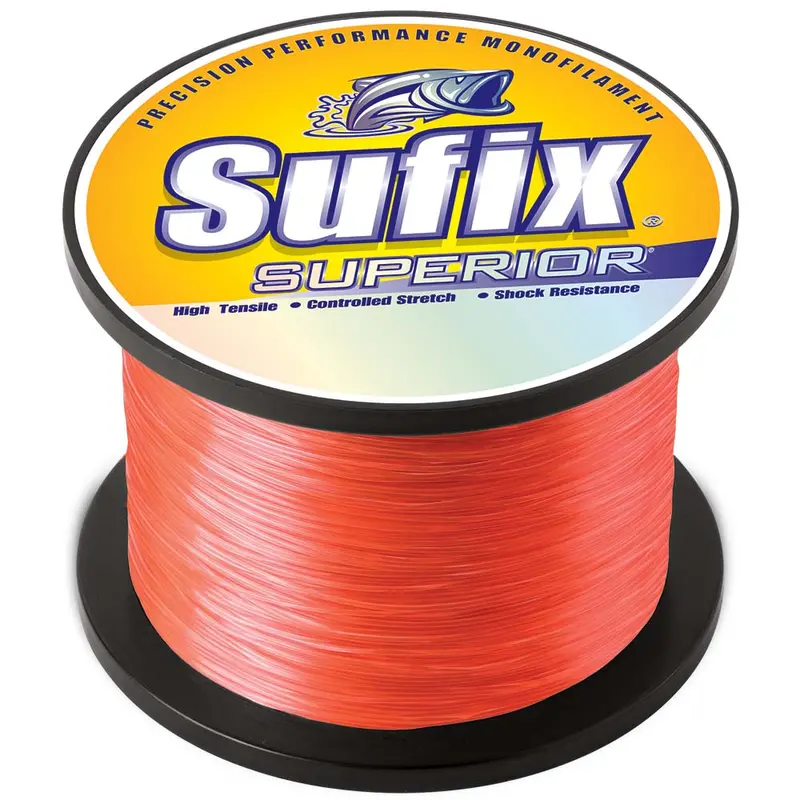 Sufix Superior Neon Fire Monofilament - 12Lb - 1100 Yds [636-112] 1
