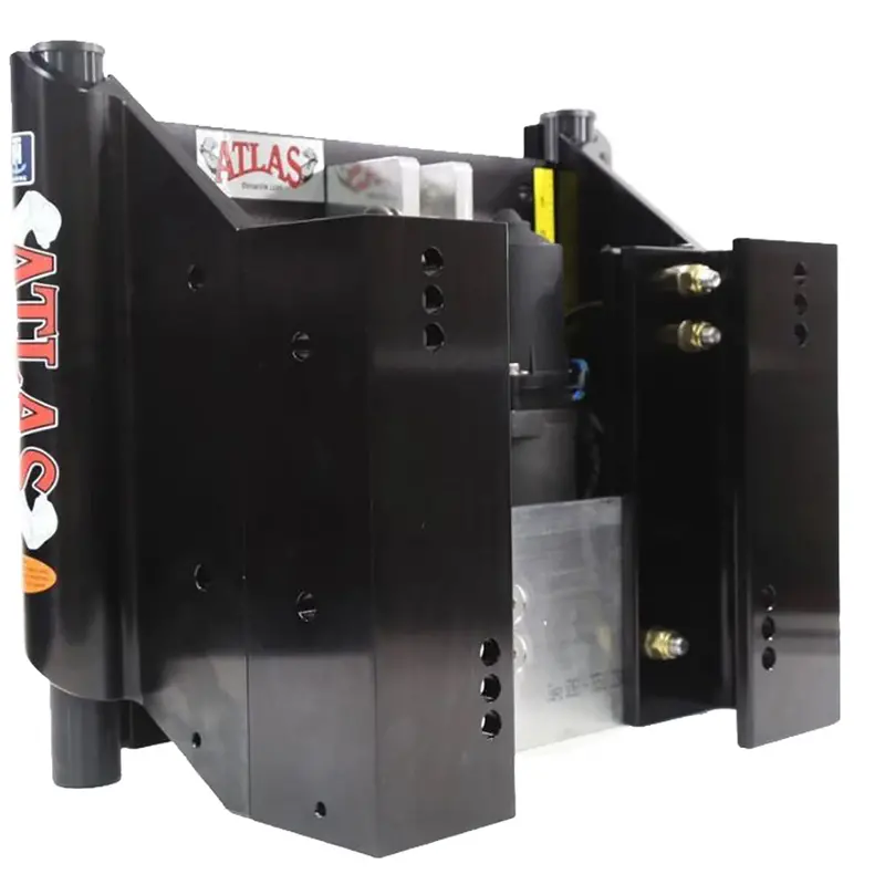 T-H Marine Atlas 4" Set Back Hydraulic Jack Plate - Heavy Duty Black [Ahj-4Vhd-B-Dp] 1