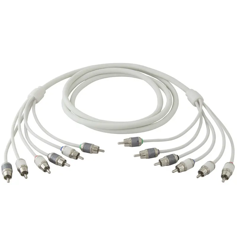 T-Spec V10 Series Rca Audio Cable - 6 Channel - 17 (5.18 M) [V10r176] 1