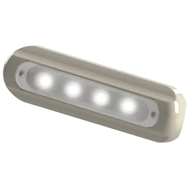 Taco 4-Led Deck Light - Flat Mount - White Housing [F38-8800W-1] 1