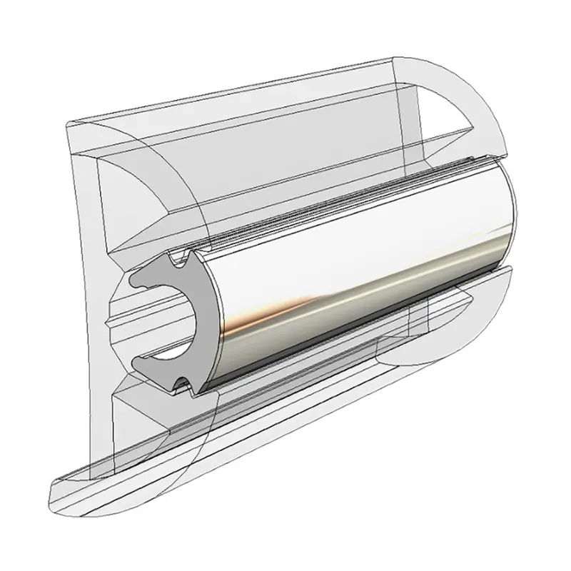 Taco Flex Chrome Insert 15/16" X 17/32" - 100 [V12-9980Cp100-1] 1