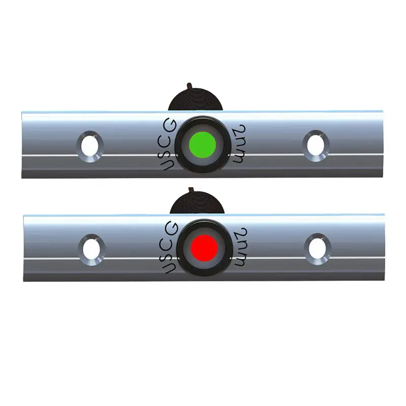 Taco Rub Rail Mounted Led Navigation Light Set - 4" W/Deutsch Plug Port  Starboard [F38-6810B-1] 1