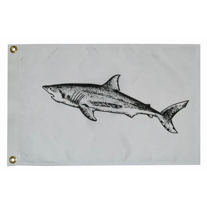Taylor Made 12" X 18" Shark Flag [3218] 1