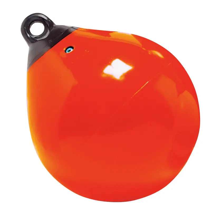 Taylor Made 15" Tuff End Inflatable Vinyl Buoy - Orange [61146] 1