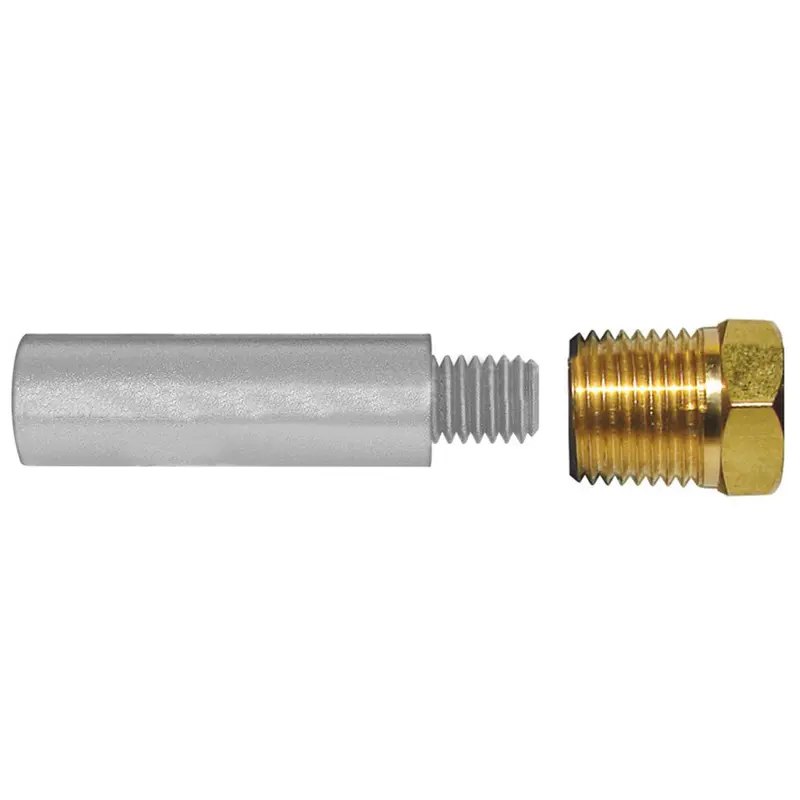 Tecnoseal E2 Pencil Zinc W/Brass Cap [Tec-E2-C] 1