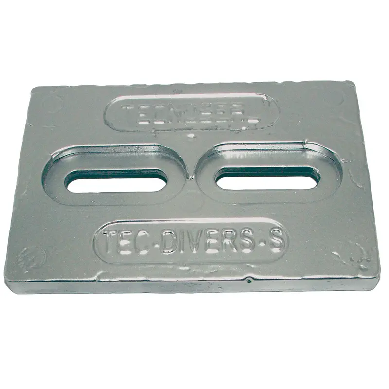 Tecnoseal Mini Aluminum Plate Anode 6" X 4" X 1/2" [Tec-Divers-Sal] 1