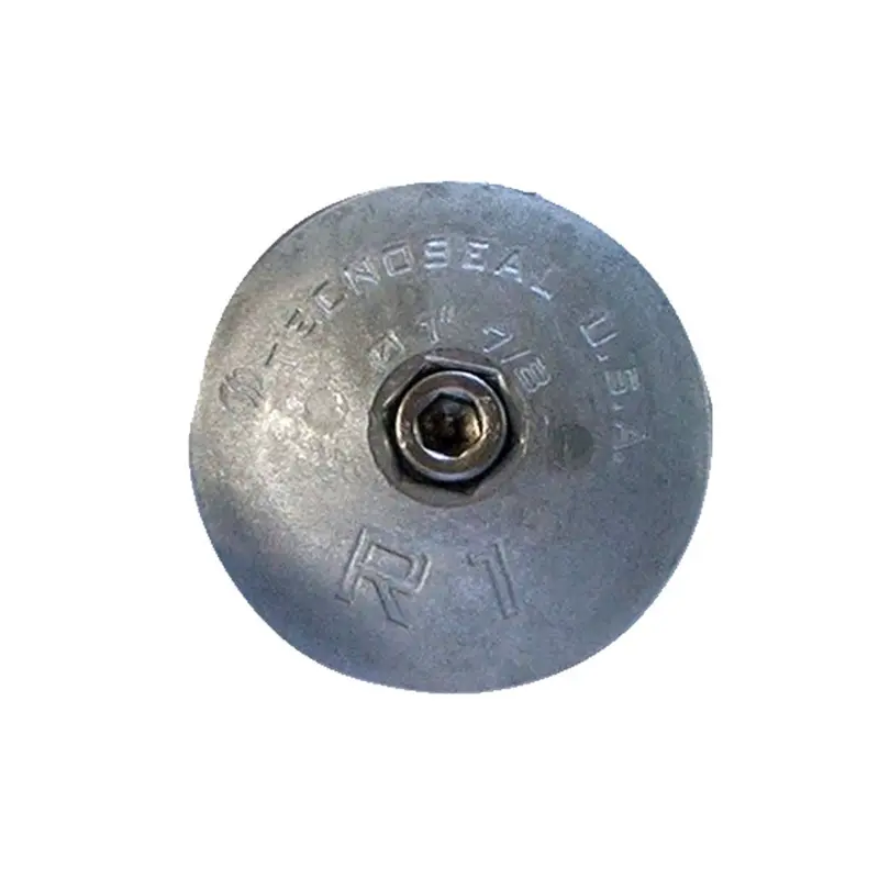 Tecnoseal R1al Rudder Anode - Aluminum - 1-7/8" Diameter [R1al] 1