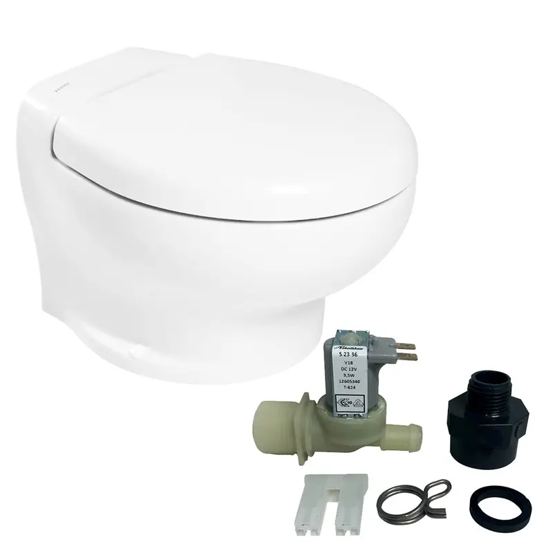 Thetford Nano Touch Compact Toilet Freshwater Kit - 12V [T-Nan012pw/Tsft/Na-Fwkit] 1