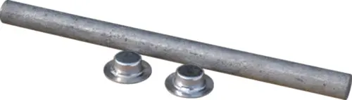 Tie Down Galvanized Roller Shaft W/Pal Nuts [86189] 1