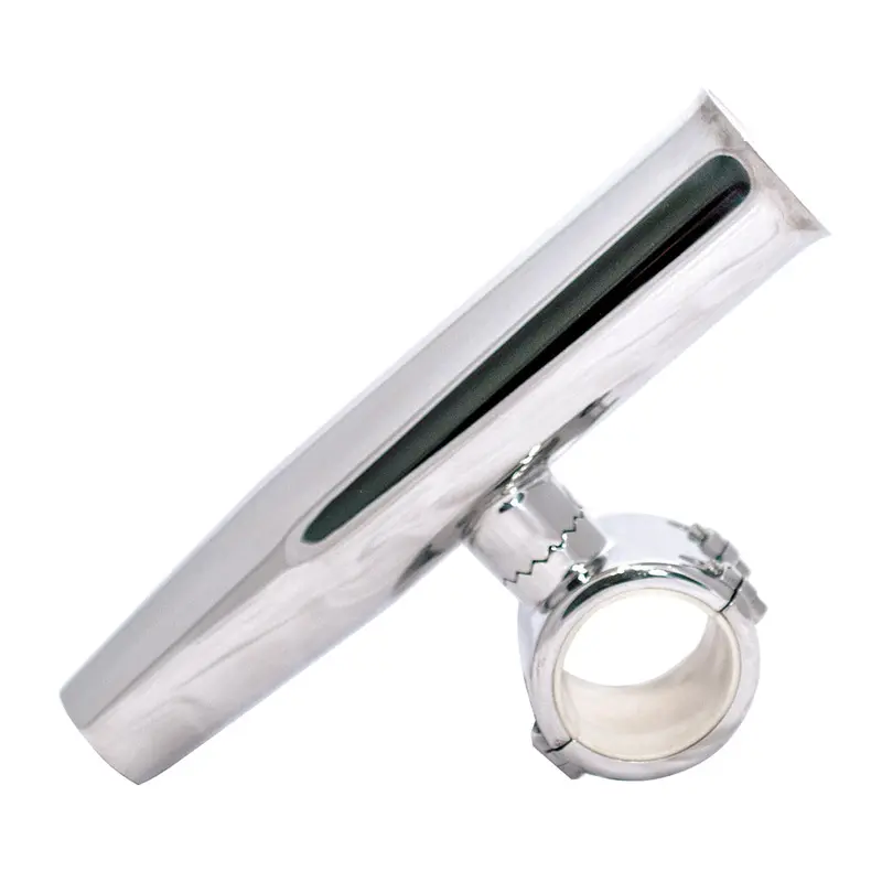 Tigress 1-1/4" Polished Ss Adjustable Clamp-On Rod Holder [88192] 1