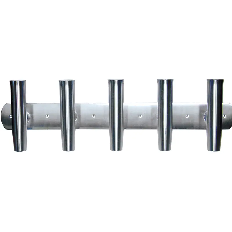 Tigress 5 Rod Aluminum Transom Mount Rod Holder - 35" [88144] 1