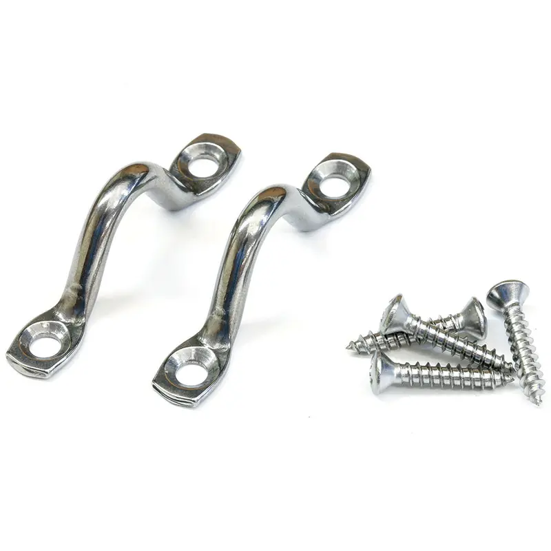 Tigress Stainless Steel Pad Eyes W/Stainless Steel Screws [88667] 1