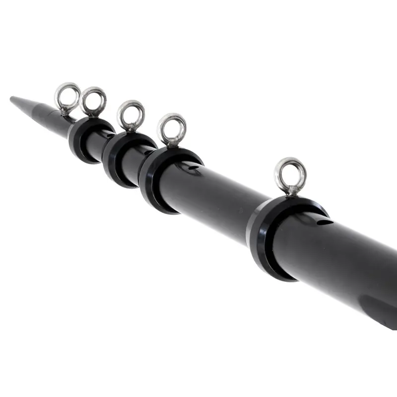 Tigress Xd Telescoping Aluminum Outrigger Poles - 15 - 1-1/8" Od Black [88923-1] 1