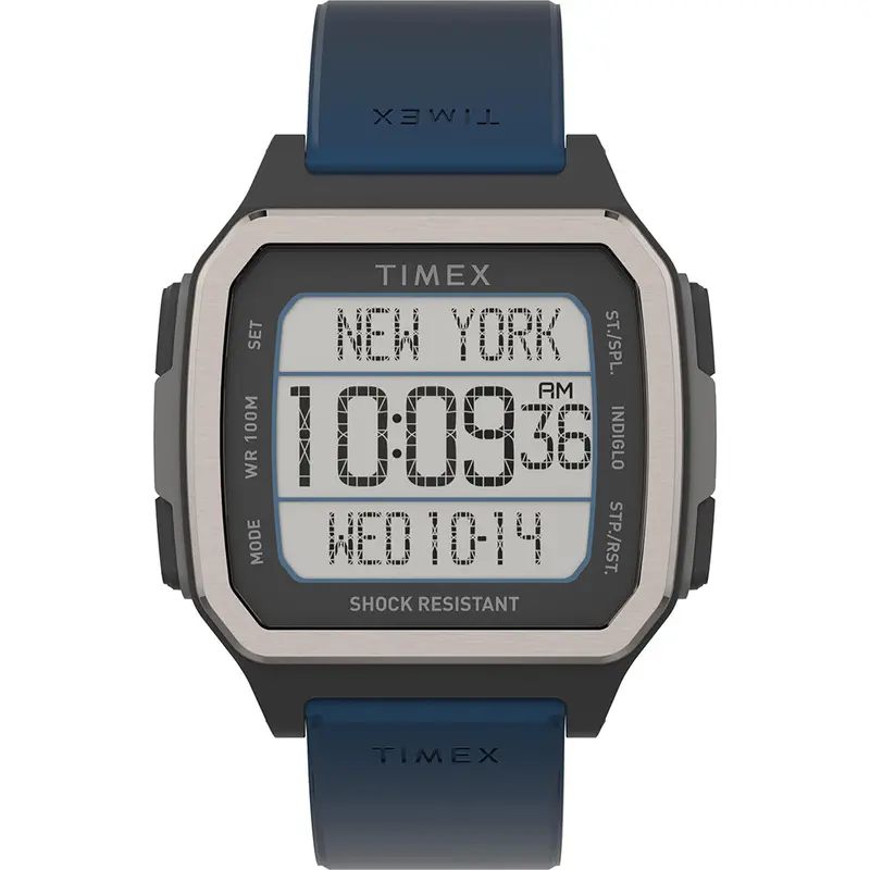 Timex Command Urban 47Mm - Black Case W/Blue Strap [Tw5m28800jv] 1