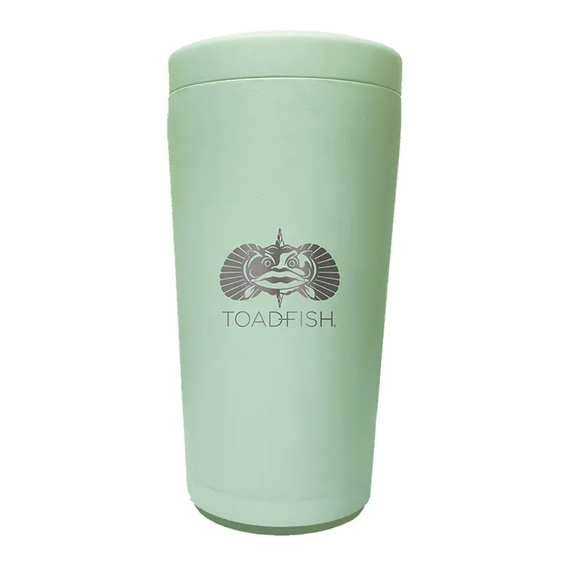 Toadfish Non-Tipping Can Cooler 2.0 - Universal Design - Seagrass [5015] 1