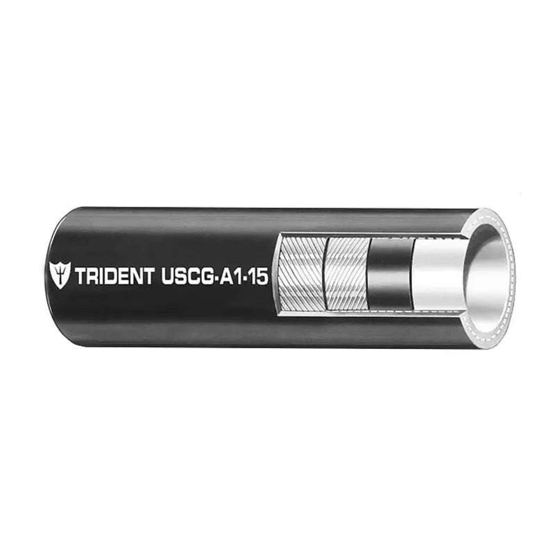 Trident Marine 3/8" X 50 Boxed Low Permeation Type A1-15 Fuel Line Hose - Black [365-0386] 1