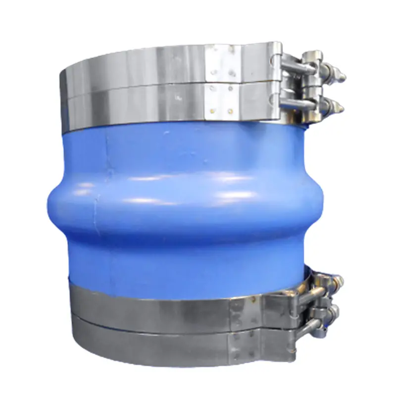 Trident Marine 8" Id Blue Silicone Molded Wet Exhaust Hump W/4 T-Bolt Clamp [270V8000-S/S] 1