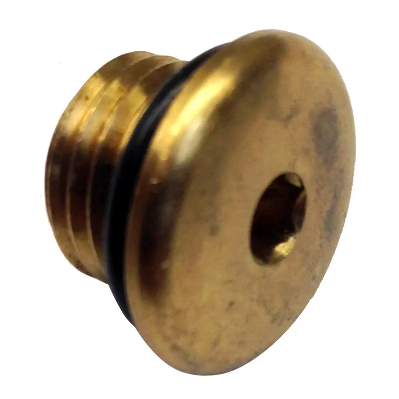Uflex Brass Plug W/O-Ring For Pumps [71928P] 1