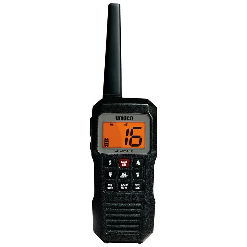 Uniden Atlantis 155 Handheld Two-Way Vhf Floating Marine Radio [Atlantis 155] 1