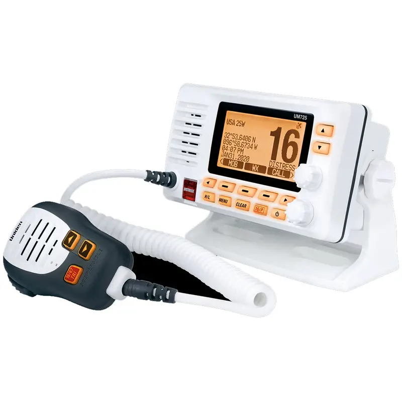 Uniden Um725 Fixed Mount Marine Vhf Radio - White [Um725] 1