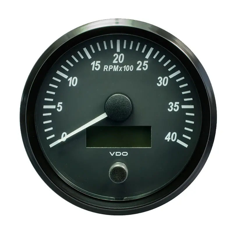 Vdo Singleviu 100Mm (4") Tachometer - 4000 Rpm [A2c3832800030] 1