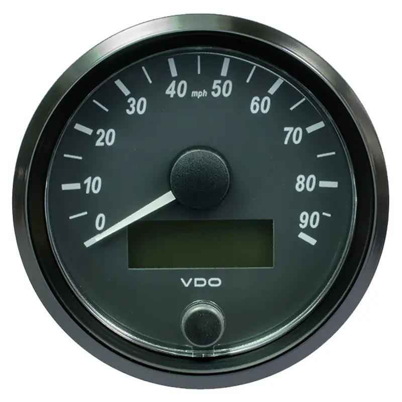 Vdo Singleviu 80Mm (3-1/8") Speedometer - 90Mph [A2c3832900030] 1