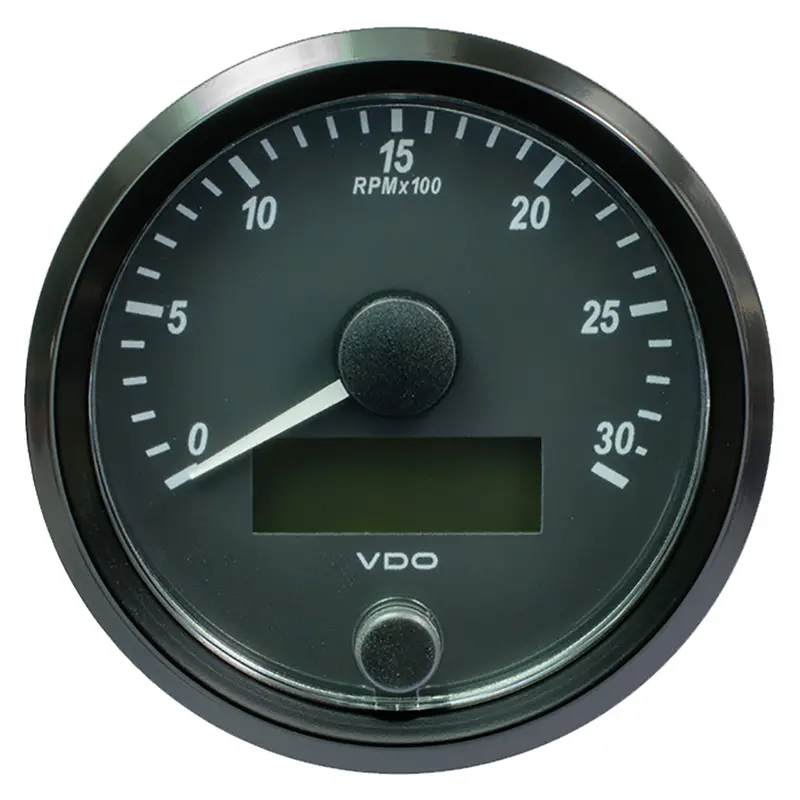 Vdo Singleviu 80Mm (3-1/8") Tachometer - 3000 Rpm [A2c3832980030] 1