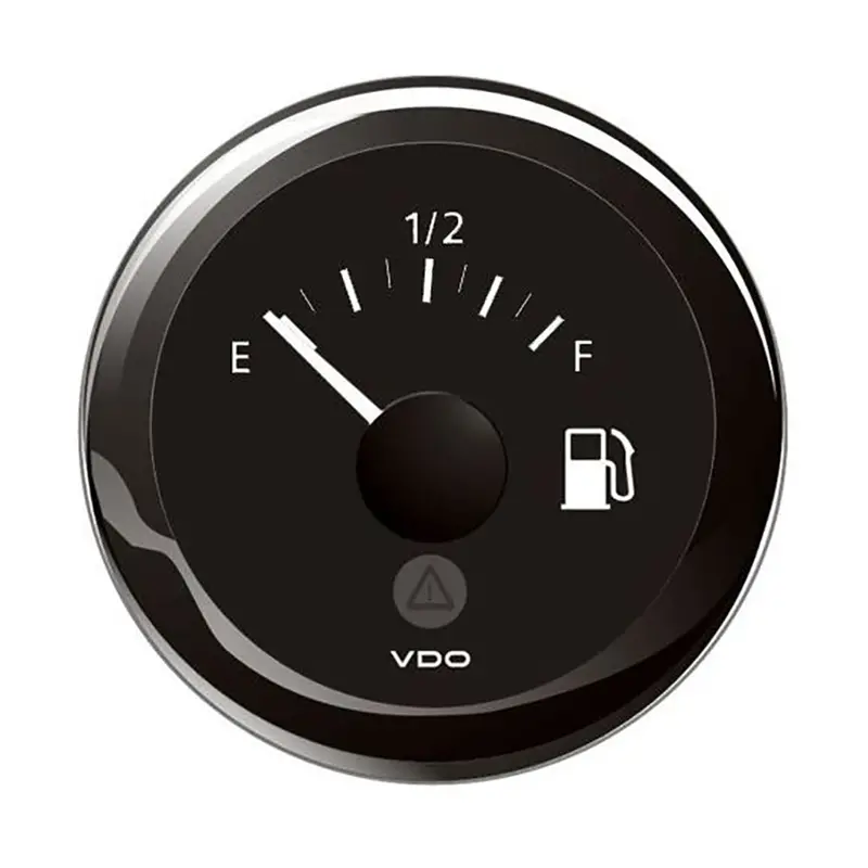 Veratron 52Mm (2-1/16") Viewline Tank Level Gauge E/F - 3-180 Ohm - Black Dial  Bezel [A2c59514091] 1