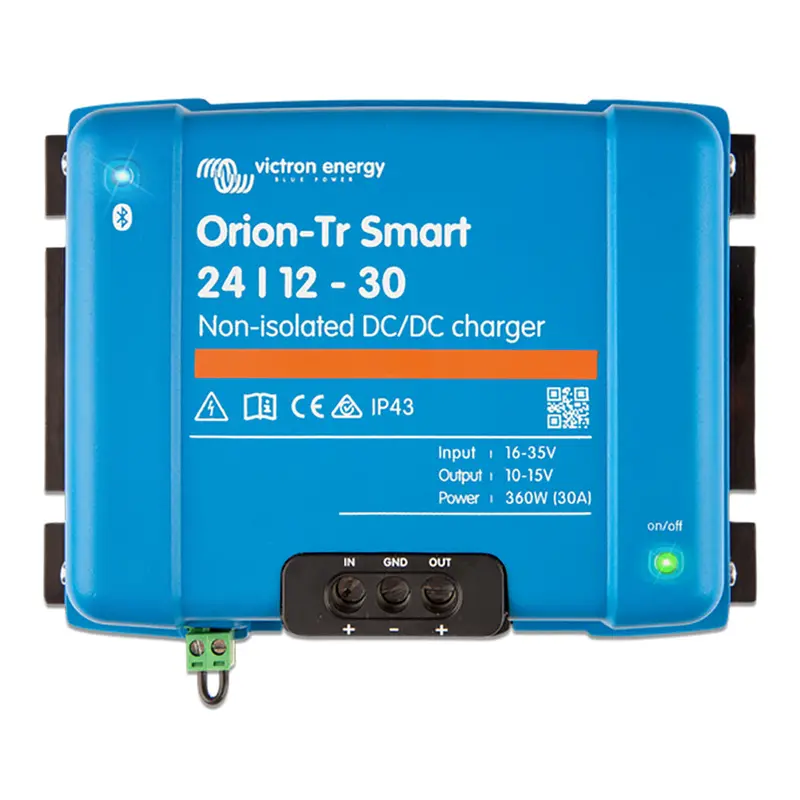 Victron Orion-Tr Smart 24/12-30 30A (360W) Non-Isolated Dc-Dc Charger Or Power Supply [Ori241236140] 1