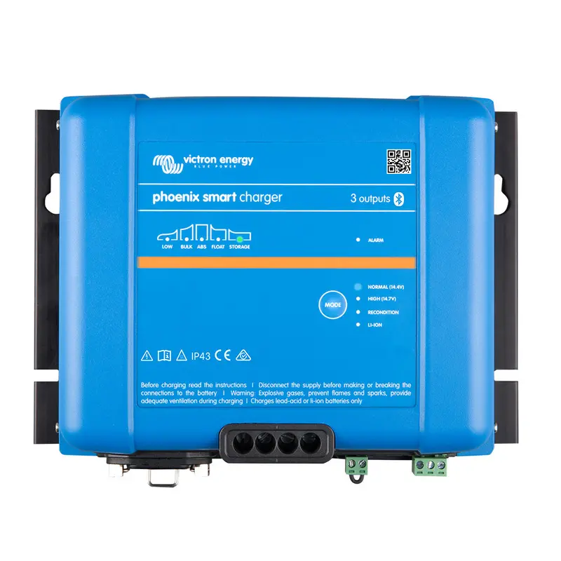 Victron Phoenix Smart Ip43 Charger 24/25 (3) 120-240Vac Requires 5-15P Mains Cord [Psc242553095] 1