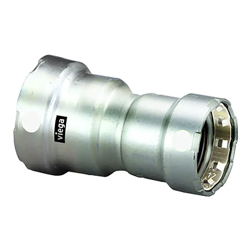 Viega Megapress 3/4" X 1/2" Stainless Steel 304 Reducer - Double Press Connection - Smart Connect Technology [95335] 1