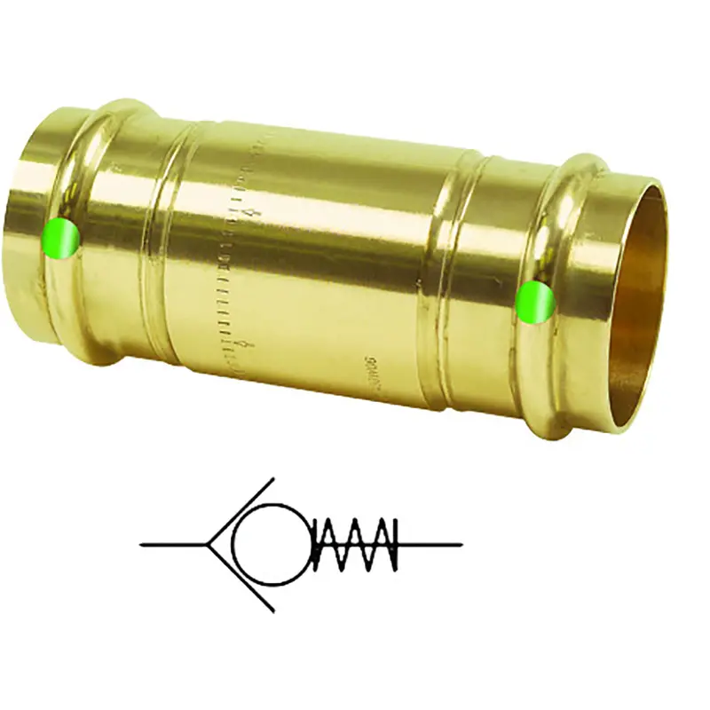 Viega Propress 1-1/4" Zero Lead Check Valve - Double Press Connection - Smart Connect Technology [79050] 1