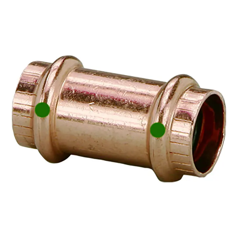Viega Propress 1" Copper Coupling W/O Stop - Double Press Connection - Smart Connect Technology [78182] 1
