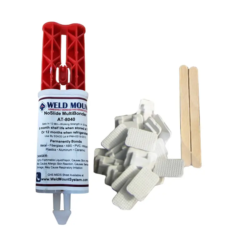 Weld Mount Retail Wire Tie Kit W/At-8040 Adhesive [1050] 1