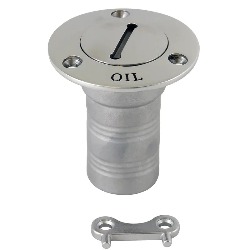Whitecap Hose Deck Fill - 1-1/2" Hose - Oil [6129C] 1