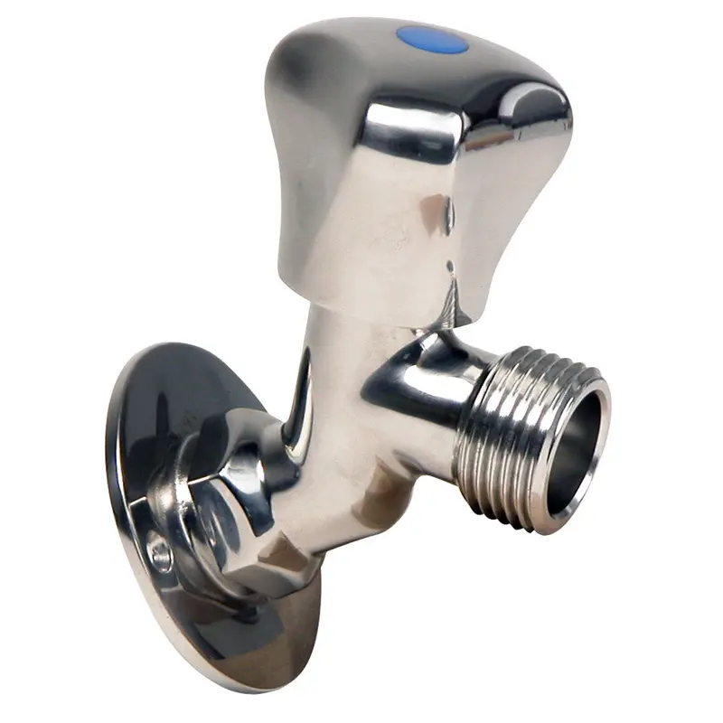 Whitecap S.S. Faucet 2-3/16" Base 3-3/16" Depth [P-2456C] 1