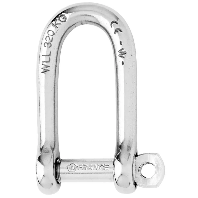 Wicahrd Self-Locking Long D Shackle - Diameter 5Mm - 3/16" [1212W] 1