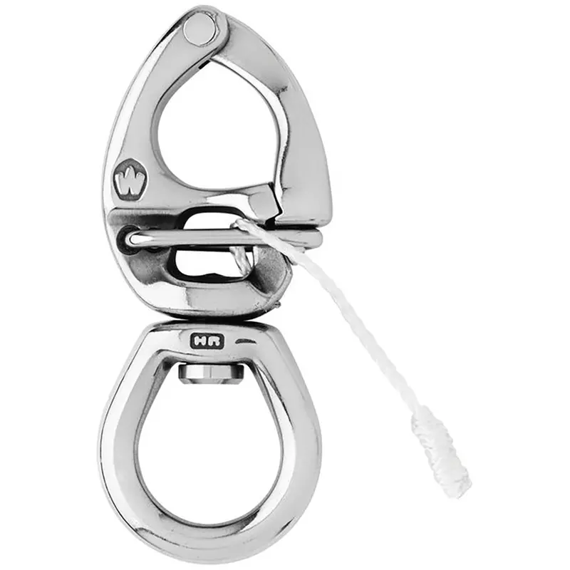 Wichard Hr Quick Release Snap Shackle With Large Bail - 90Mm Length - 3-35/64" [2774W] 1